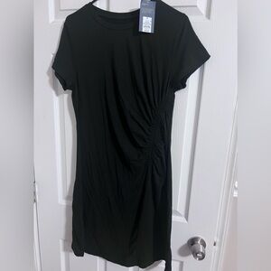 Women's Short Sleeve Ruched Knit Mini T-Shirt Dress - Universal Thread™